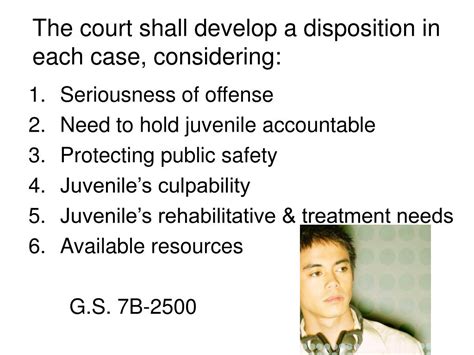 Ppt Delinquency Dispositions Legal Overview Powerpoint Presentation