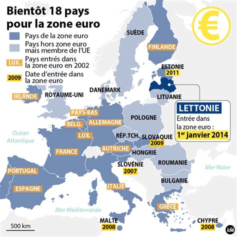 Combien De Pays Participent à L'euro Millions - Avec la Lettonie, 333 millions d’Européens utilisent désormais l’euro