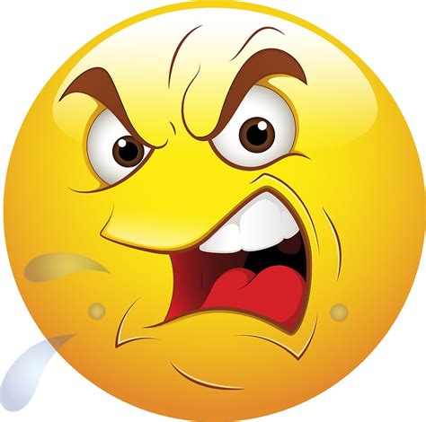 Angry Emoticon Emoticon Faces Smiley Emoji Wow Emoji Emoji Love