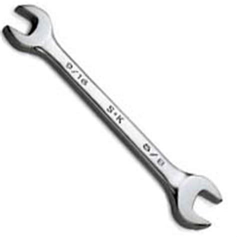 Sk Hand Tool 55995 Superkrome Metric Open End Wrench 8mm X 10mm
