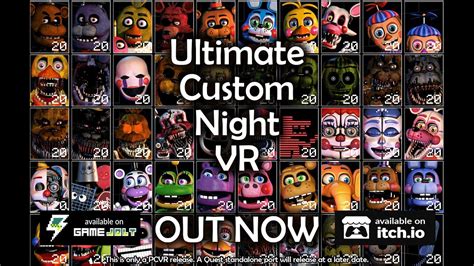 Ultimate Custom Night Vr Launch Trailer Youtube