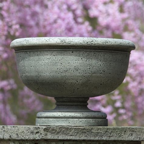 Campania International Saint Charles Cast Stone Urn Planter Urn