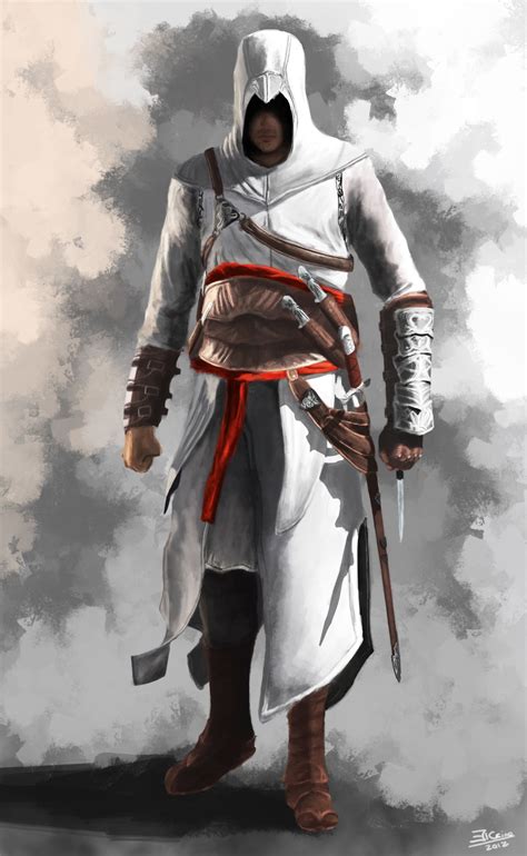 Assassins Creed Altair Game Concept Art Character Concept Token