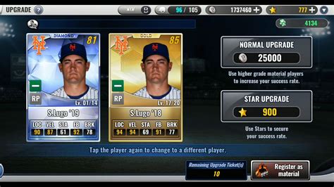 Mlb 9 Innings Player Upgrades Youtube