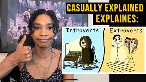 casually explained explains introverts and extroverts reaction youtube