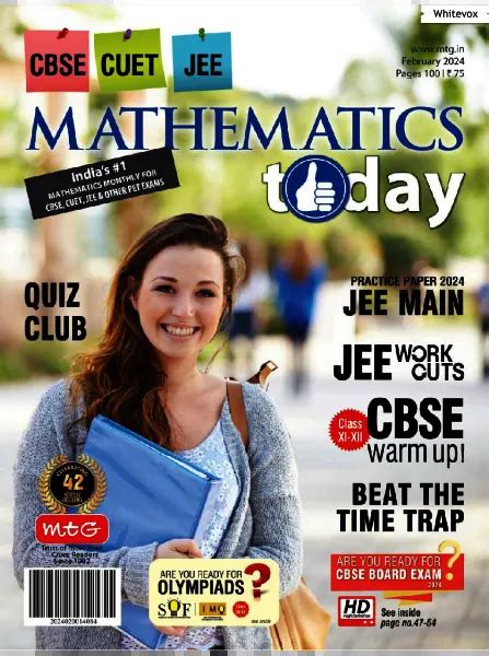 Mathematics Today February 2024 — Magazine Pdf