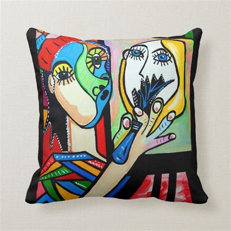 Picasso By Nora The Artist Throw Pillow Tapclick To Personalize And