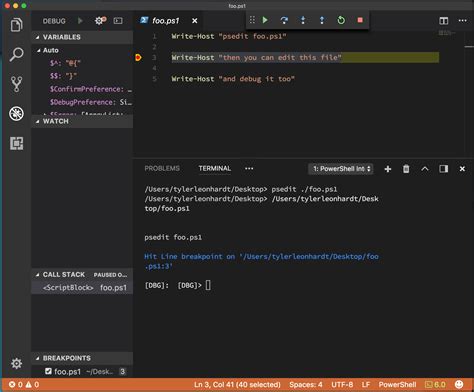 Using Visual Studio Code For Remote Editing And Debugging Powershell