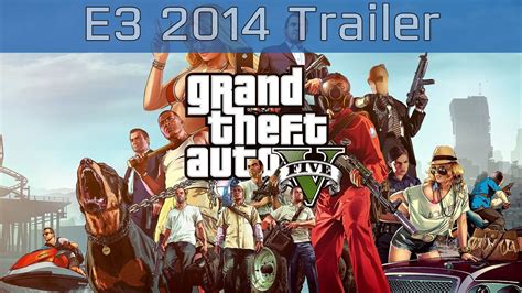 Grand Theft Auto V Playstation 4 E3 2014 Announcement Trailer Hd