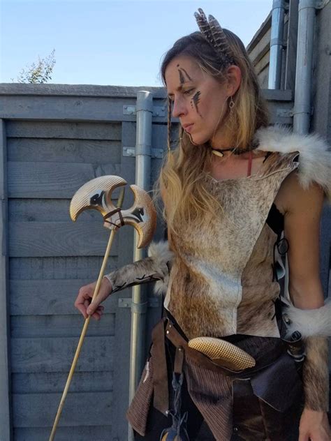 Guerrier Viking Guerrier Viking Féminin Costume Etsy