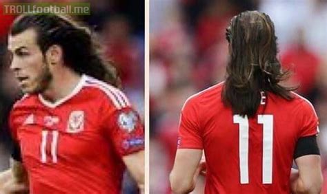 Is the wales and real madrid superstar going bald? Gareth Bale's hair is on another level... | Troll Football