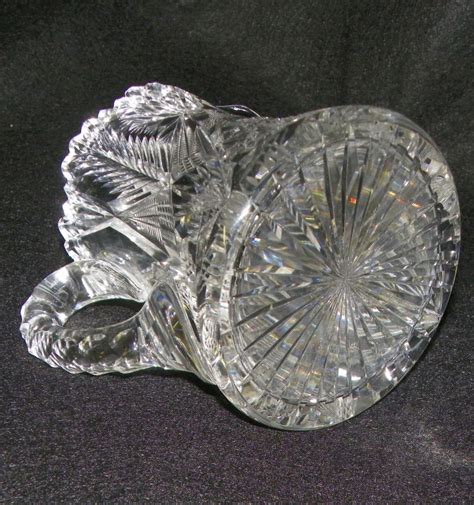Bargain John S Antiques Blog Archive Antique Libbey Cut Glass Buttermilk Pitcher Bargain
