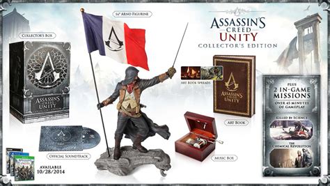Assassins Creed Unity Pre Order Bonuses Collectors Edition ITzDarkVoid