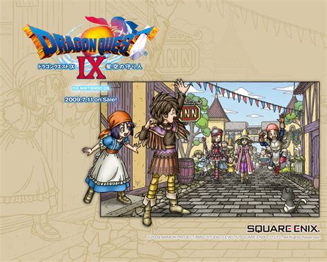 Dragon Quest Ix Sentinel Of The Starry Skies Fiche Rpg Reviews