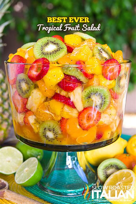 Transform this classic holiday treat into a variety of different deserts that will have everyone fighting for the last bite. Best Ever Tropical Fruit Salad