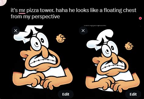 Klunsgod On Twitter It S Mr Pizza Tower Haha He Looks Like A