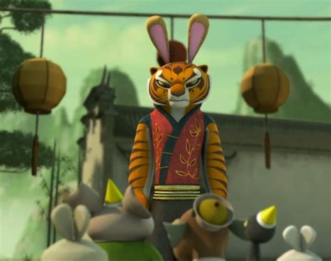 Master Tigress Wearing Bunny Ears Oo Lol By