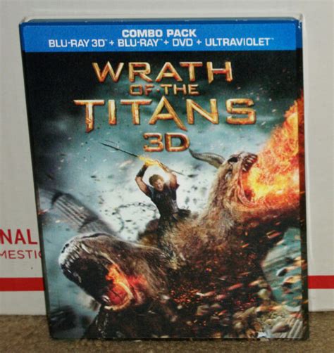 Wrath Of The Titans Blu Raydvd 2012 2 Disc Set Includes Digital