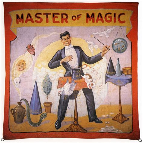 Master Of Magic Old Circus Circus Art Vintage Circus Night Circus