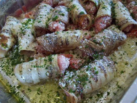 Check spelling or type a new query. in cucina con vanna: Involtini di melanzane e carne macinata