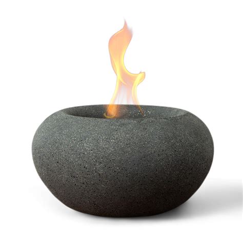 Buy Terraflame Stone Fire Table Top Portable Concrete Fire Pit For