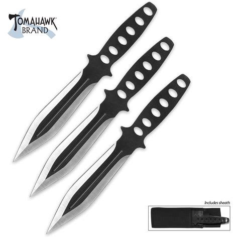 Triple Threat Professional Throwing Knives 3 Pack Knives