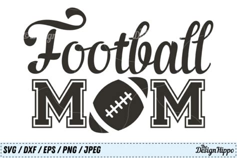 Football mom svg Graphic by thedesignhippo - Creative Fabrica