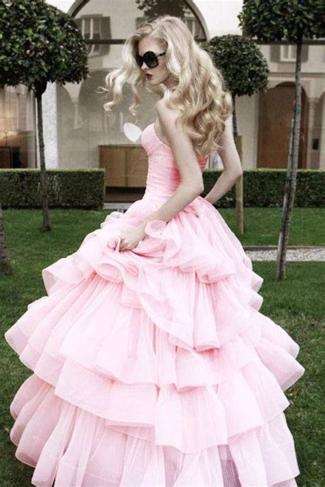 Pretty In Pink Pink Wedding Dresses Dresses Gowns