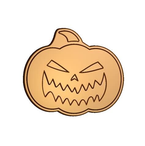 Pumpkin Stl File For 3d Printers And Cnc Router Halloween Stl Etsy