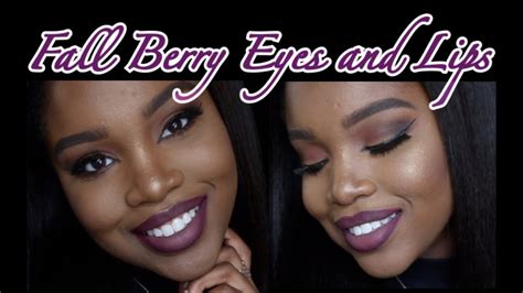 Fall Smokey Berry Makeup Tutorial Ft Melt Cosmetics Rust