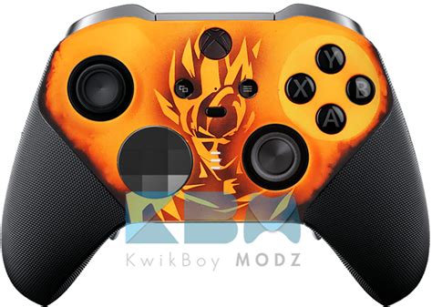 Dragon Ball Z Custom Elite Series 2 Controller Xbox Kwikboy Modz