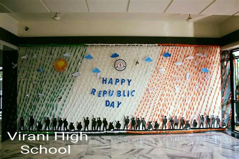 Independence Day Ideas Paper Decorations Diy Independence Day Decoration Art Classroom Rules