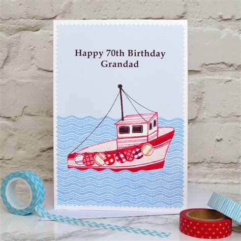 Check spelling or type a new query. 'fishing Boat' Personalised Birthday Card By Jenny Arnott ...