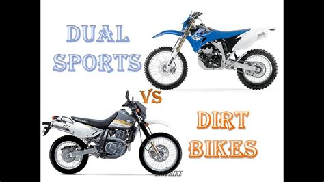 Obviously, a dual sport bike isn't the end all of dirt bikes. Dual Sport vs Off Road Bikes: DR holds its own!!! - YouTube