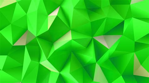 Green And White Triangles 3d Pyramids Wallpaper
