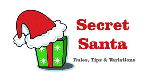 Secret Santa Rules How To Play T Exchange Tips