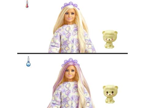 Barbie Cutie Reveal Camisetas Cozy León De Mattel Hkr06 Juguetilandia