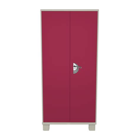 Buy Storwel M2 2 Door Steel Almirah In Textured Blush Red Godrej Interio