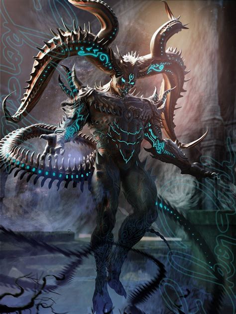 Épinglé Par Jack 5 Sur Criaturas Art à Thème Dragon Démon Fantasy