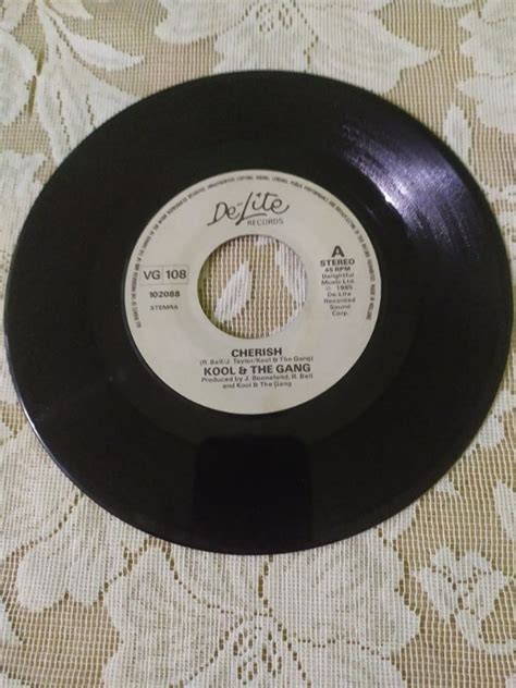 Kool And The Gang Cherish Joanna 7 Single Vinyl Plaka Hobbies