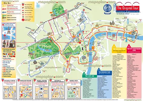 Map Of London Showing Museums System Map