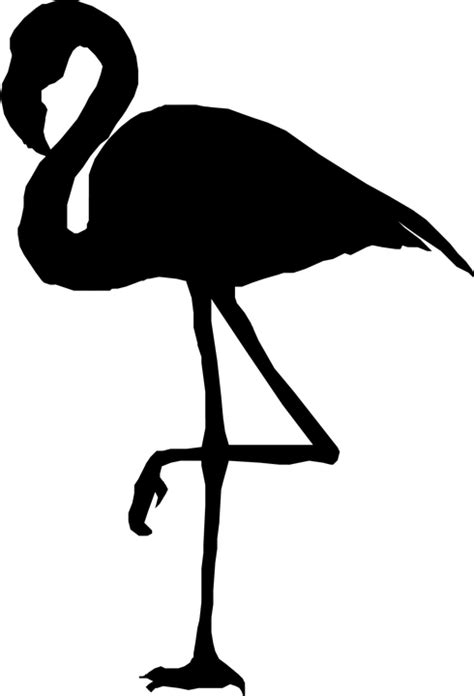 Clip Art Silhouette Scalable Vector Graphics Flamingo