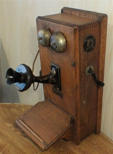 Monarch Wall Phone Early 1900s Monarch Telephone Mfg Rings When