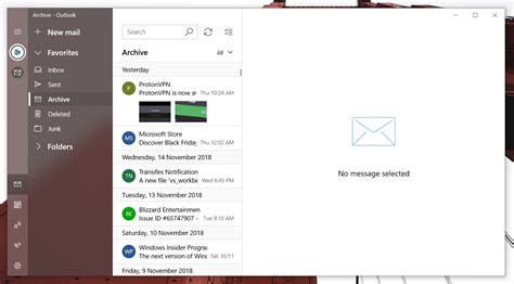 Besides Ads Windows 10 Mail App Is Also Getting A Revised User Interface