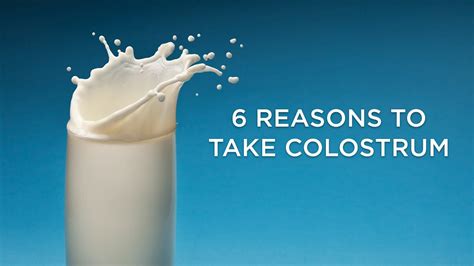 6 reasons to take colostrum youtube