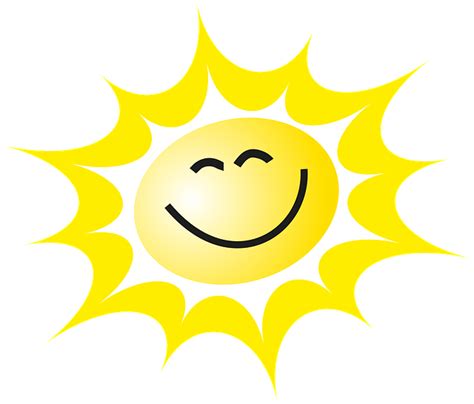 The Sun A Smile Rays Free Image On Pixabay