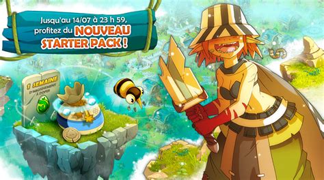 Jusqu’à Lundi Un Mini Starter Pack Shop Actualités Dofus Le Mmorpg Stratégique