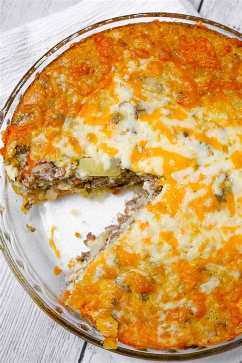Cheeseburger Pie With Bisquick This Is Not Diet Food