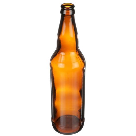 Be sure to match your closure to your specific bottle and neck finish. 22 oz Amber Glass Round Beer Bottle - 26mm Pry-Off Crown ...