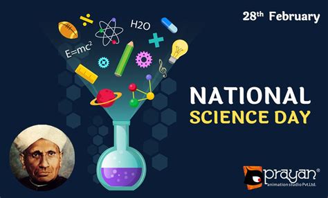28th February National Science Day Prayan Animation